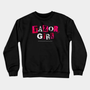 Razor Girl Logo Tee Crewneck Sweatshirt